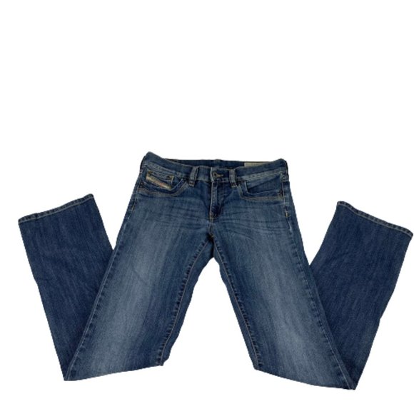 Diesel Ronhoir Regular Boot Cut Denim Jeans 27 - Picture 1 of 9